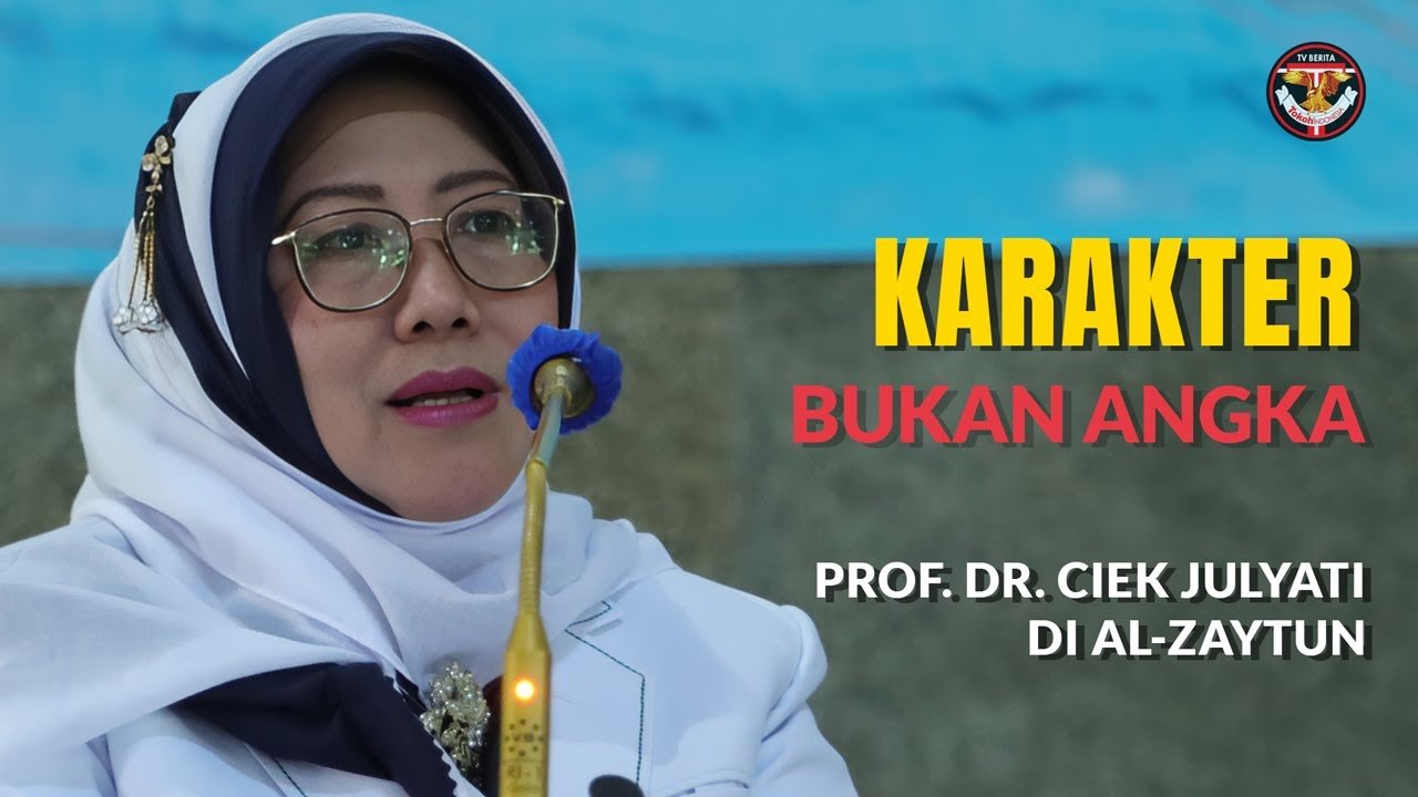 Prof. Dr. Ciek Julyati Hisyam | Tokoh Sosiologi Hukum Indonesia | Karakter Tak Dibentuk oleh Angka