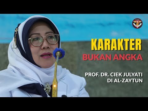 Prof. Dr. Ciek Julyati Hisyam | Tokoh Sosiologi Hukum Indonesia | Karakter Tak Dibentuk oleh Angka