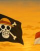 Bendera One Piece dan Bendera Merah Putih