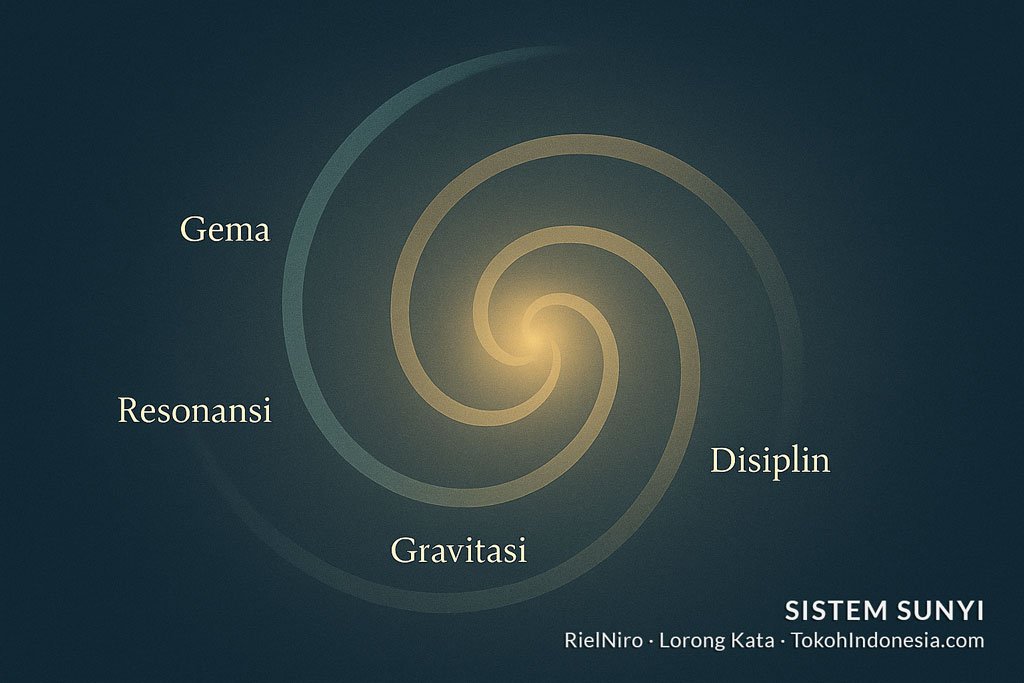 Gema, Resonansi, Disiplin, Gravitasi