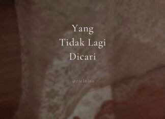 Yang Tidak Lagi Dicari