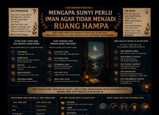 Mengapa Sunyi Perlu Iman agar Tidak Menjadi Ruang Hampa