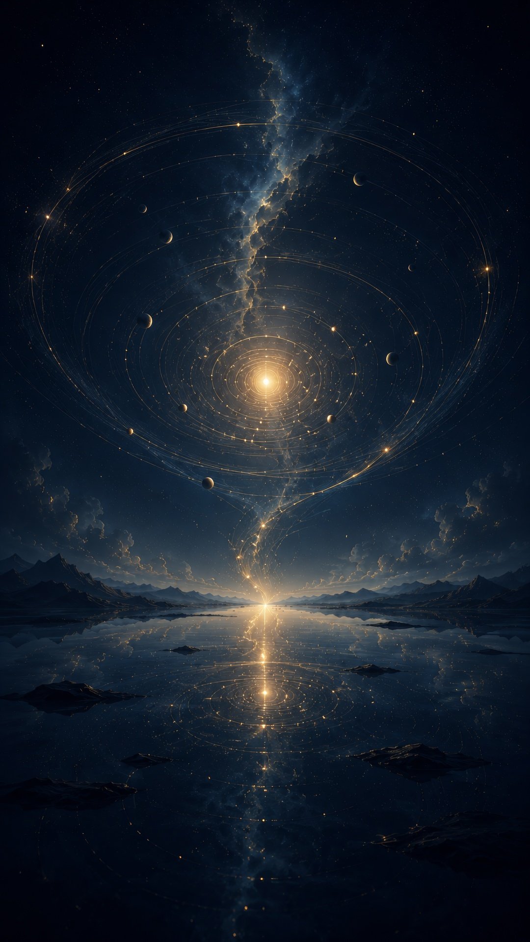 Iman sebagai Gravitasi Sistem Sunyi mobile wallpaper