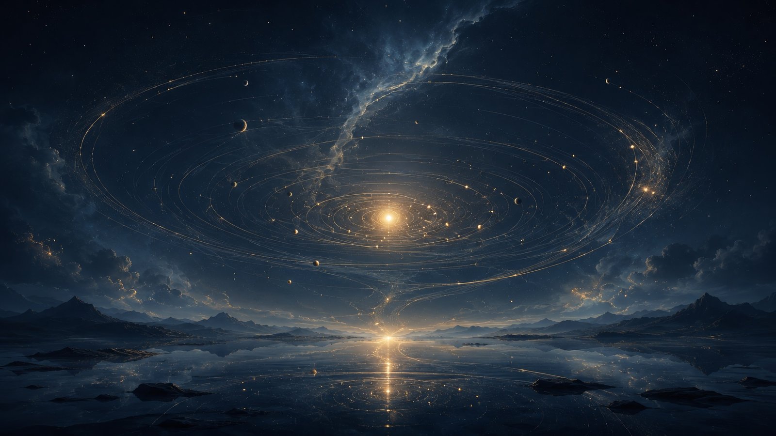Iman sebagai Gravitasi Sistem Sunyi desktop wallpaper