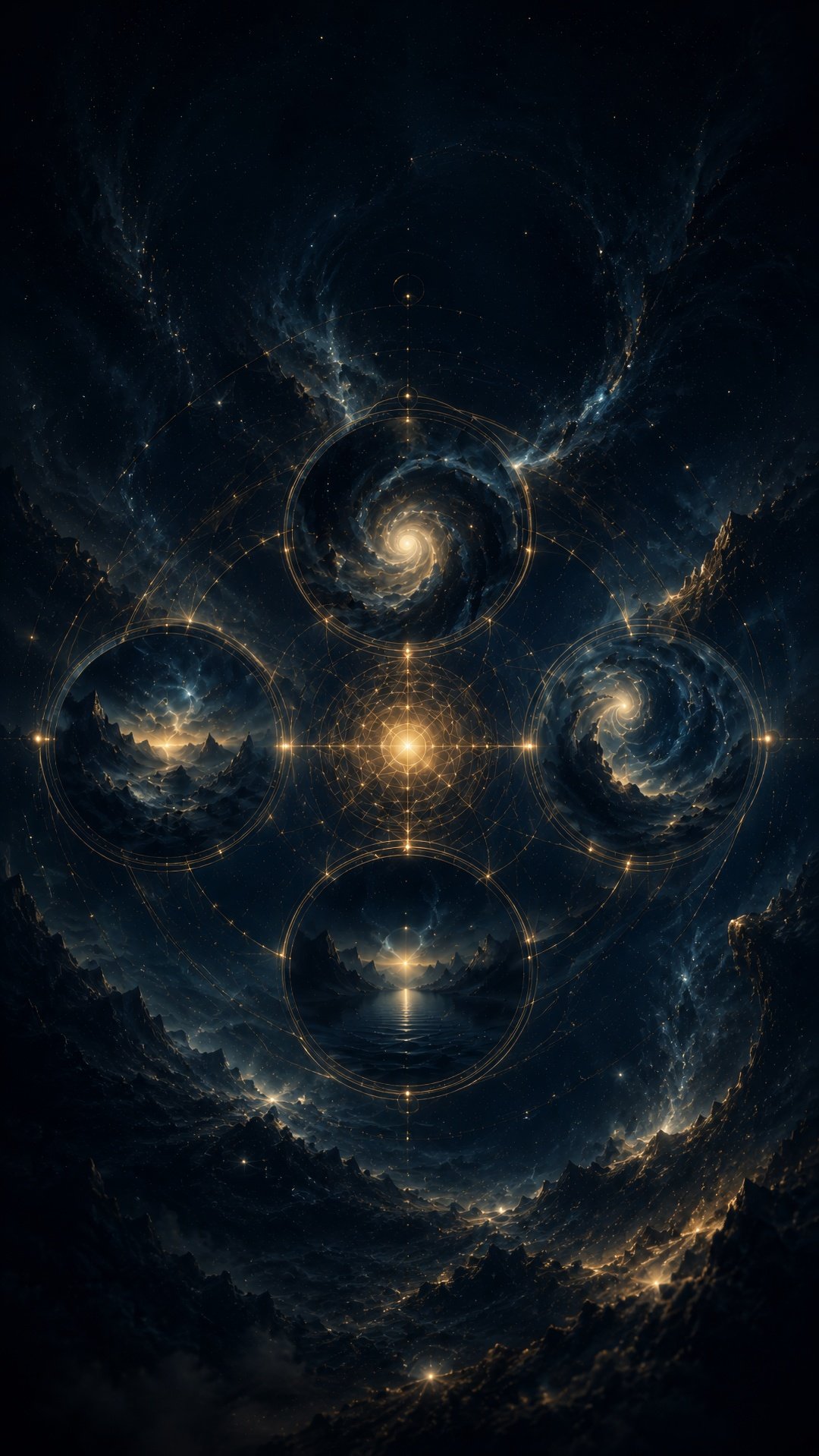 Wallpaper Sistem Sunyi Empat Orbit Sistem Sunyi versi mobile
