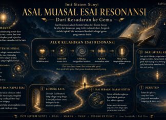 Infografik Asal Muasal Esai Resonansi: Dari Kesadaran ke Gema