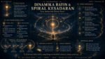 Infografik Dinamika Batin & Spiral Kesadaran: Zona Mekanisme Sistem Sunyi Infografik Dinamika Batin & Spiral Kesadaran: Zona Mekanisme Sistem Sunyi