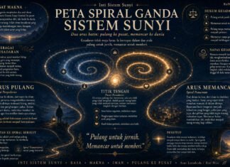 Infografik: Peta Spiral Ganda Sistem Sunyi