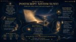 Infografik: Postscript Sistem Sunyi Infografik: Postscript Sistem Sunyi