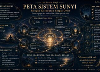Infografik: Rangka Kesadaran Empat Orbit Sistem Sunyi