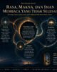 Infografik Rasa, Makna, dan Iman: Membaca yang Tidak Selesai