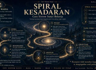 Infografik Spiral Kesadaran: Cara Sistem Sunyi Bekerja