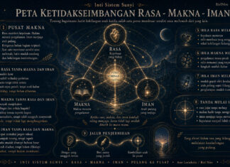 Infografik: Peta Ketidakseimbangan Rasa – Makna – Iman