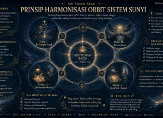 Infografik: Prinsip Harmonisasi Orbit Sistem Sunyi