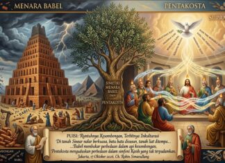 SIMETRI MENARA BABEL DAN PENTAKOSTA